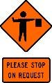 Manual Traffic Control (Flagman)