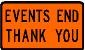 EVENTS END THANK YOU