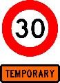30 km/hr Speed Limit