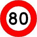 80 km/hr Speed Limit